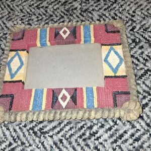 Source Unknown Rustic Multicolor Frame